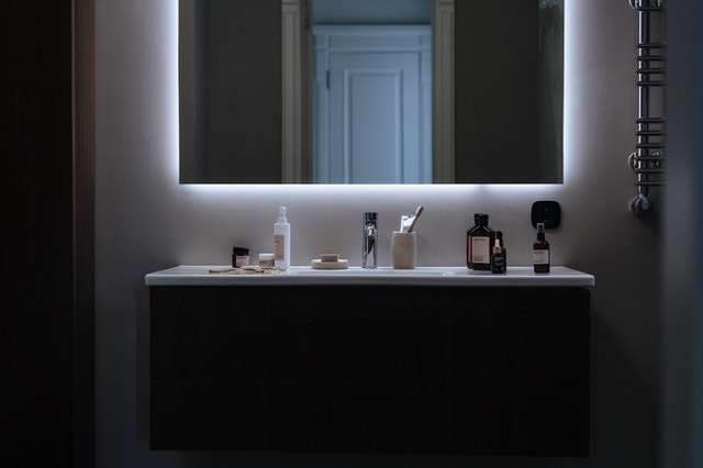 bathroom LED mirror